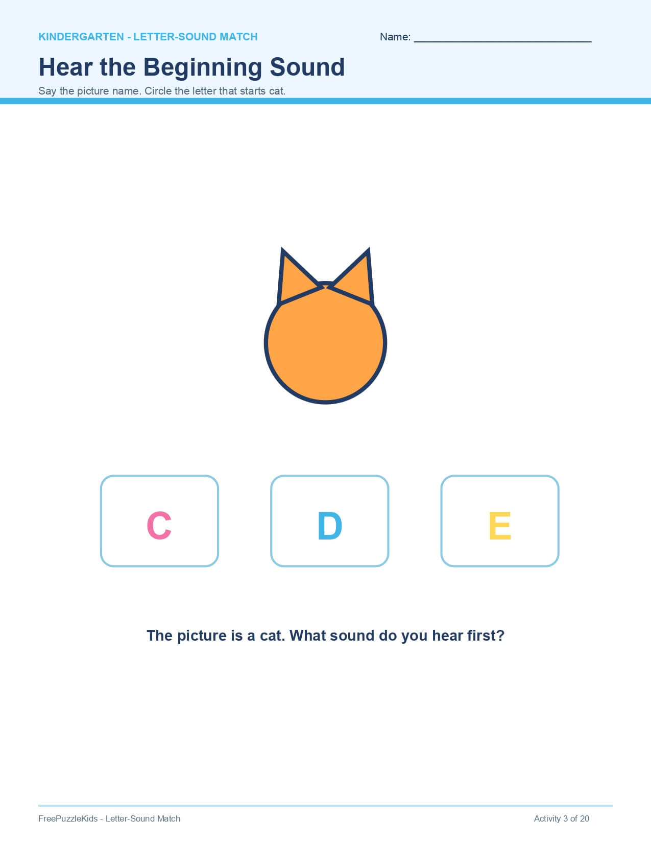 Kindergarten Comprehensive Learning Workbook Group(A) – worksheet preview page 2
