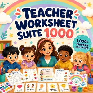 Teacher Worksheet Suite 1000